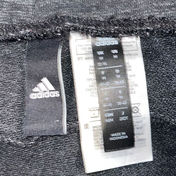 Adidas Heather Gray French Terry High Low Skirt Medium - Picture 4 of 6